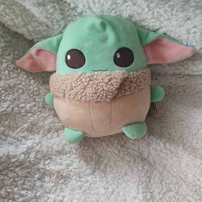 Star Wars The Mandalorian Cuutopia Grogu Baby Yoda 7in Plush Mattel Plush