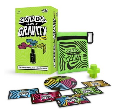 Cards vs. Gravity Pro The Gravity Defying Card-Balancing Game 2-8 Players Family