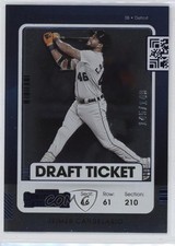 2021 Panini Contenders Draft Ticket Blue 145/149 Jeimer Candelario #78 0e2x