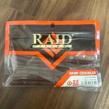RAID JAPAN Whip Crawler Soft Lure 5.5in Cinnamon Fishing Bait 10pcs