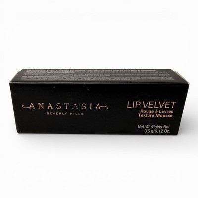 ANASTASIA BEVERLY HILLS LIP VELVET IN HUSH ROSE FULLSIZE 0.12 OZ NIB