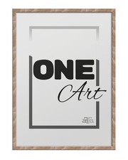 Cornice grande MDF 60x90 foto poster Sonoma chiaro