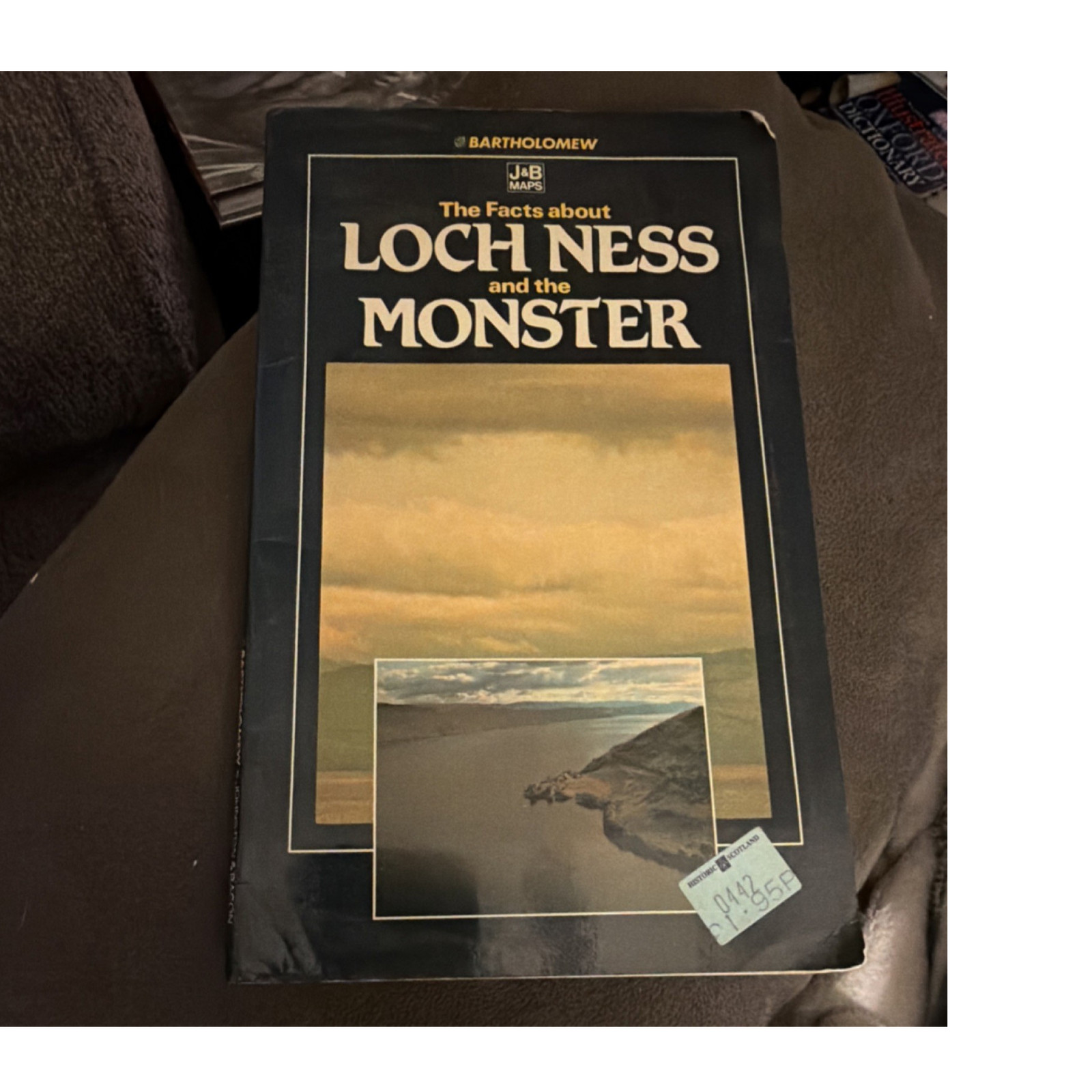The Facts about Loch Ness and the Monster by Bartholomew PB Folklore Mythology