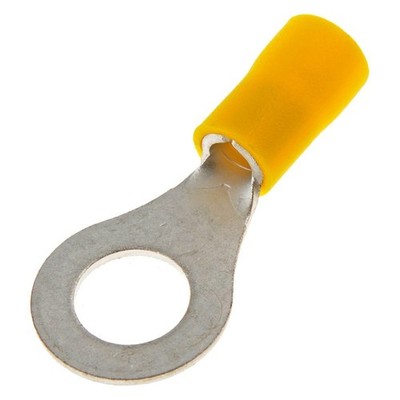 Ring Terminal | Copper | 1.339 in Connector Length | 8.4 mm Ring Inside Diameter