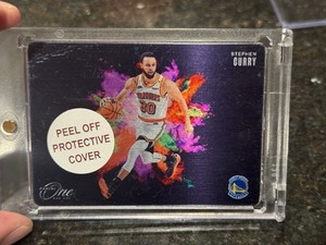 2024-25 Panini One And One Stephen Curry #12 Black Color Blast Case Hit SSP