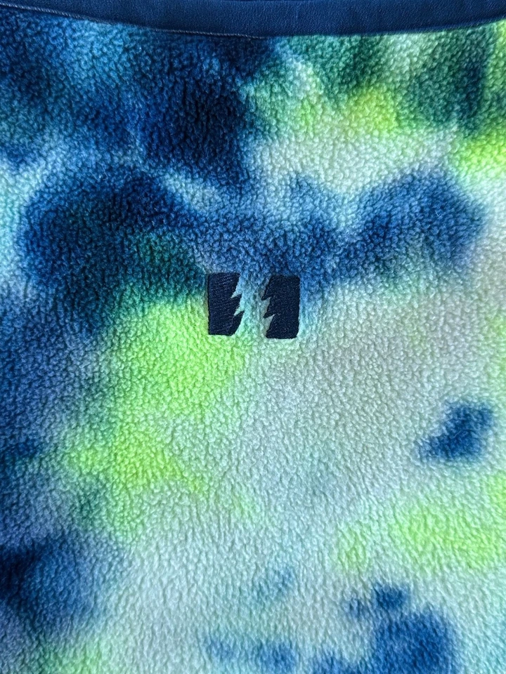 The Hundreds Tie Dye Fleece Pullover Sweater Sz Large - Image 4 of 4