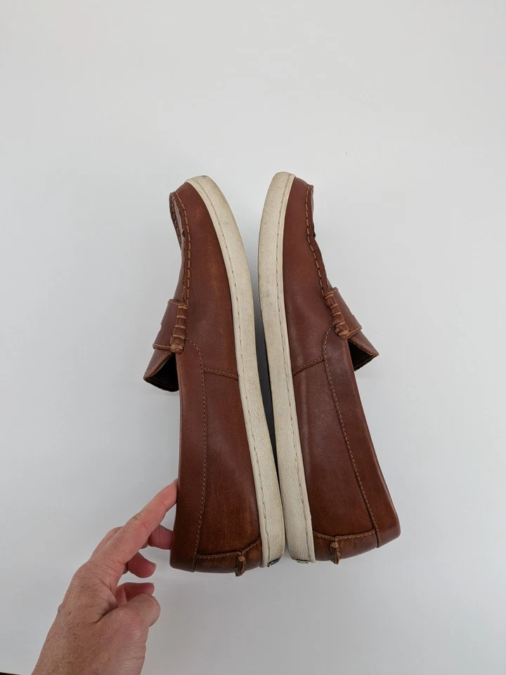 Cole Haan Penny Mocasines Marrón Para Hombres 13 Pellizcos Fin de Semana Barco Zapatos Náuticos  Foto 3 de 4