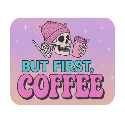 Trendy Coffee Mouse Pad - Fun Desk Accessory for Gamers & Professionals