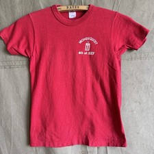 Vintage 80s Champion Irondequoit Rochester New York 4th Of July Youth Shirt Sz L