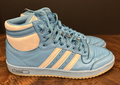 #ad Adidas Top Ten Hi UNC Blue White Retro 80s Basketball Shoes Men’s 10 $42.95