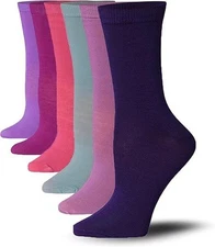 Tipi Toe Women 12-Pairs Colorful Funky Cosmic Fusion Tones Space, Fits,Size 9-11