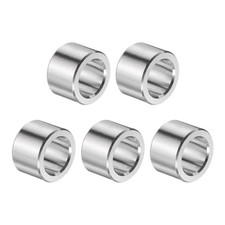5pcs Stainless Steel Spacer 1/2" Bore x 3/4" OD x 1/2" Length