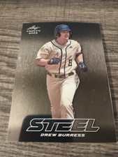 2023 Leaf Trinity Mega Box - Steel Drew Burress #S-19 Silver Stars & Dots (RC)