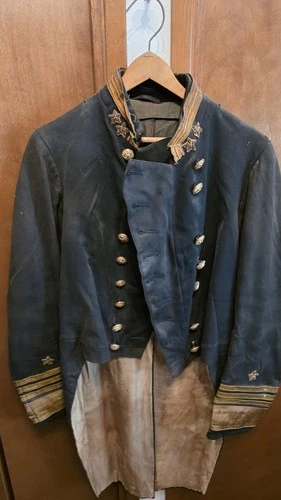 Rare Antique 19th Century Naval Officer’s Dress Coatee -  Navy