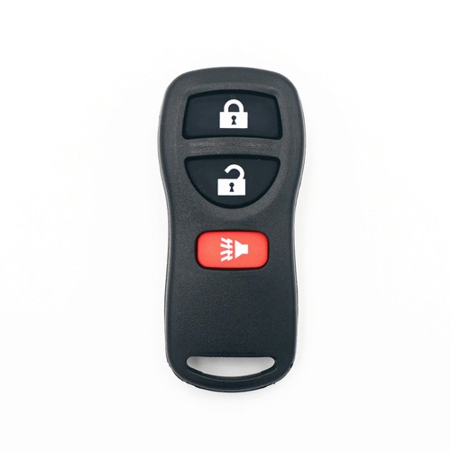 10Pcs Remote 3 Buttons Key Fob Case Shell For Nissan 350Z Frontier Pathfinder - Picture 2 of 6