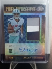 2022 Panini Illusions - First Impressions RPA Jalen Tolbert /25