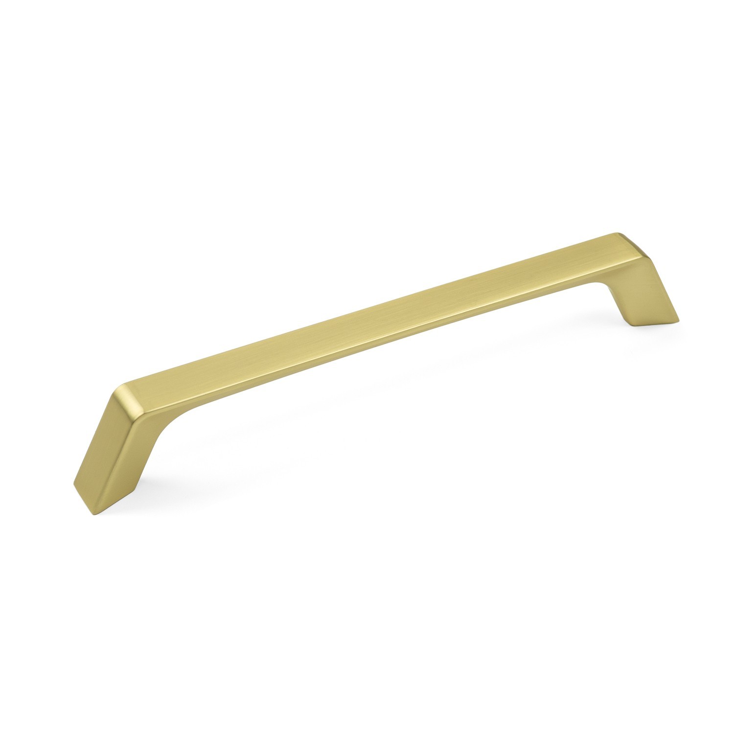 Brushed Brass Cupboard Handle 160mm Gold Drawer Pull Wardrobe Furniture Cabinet
