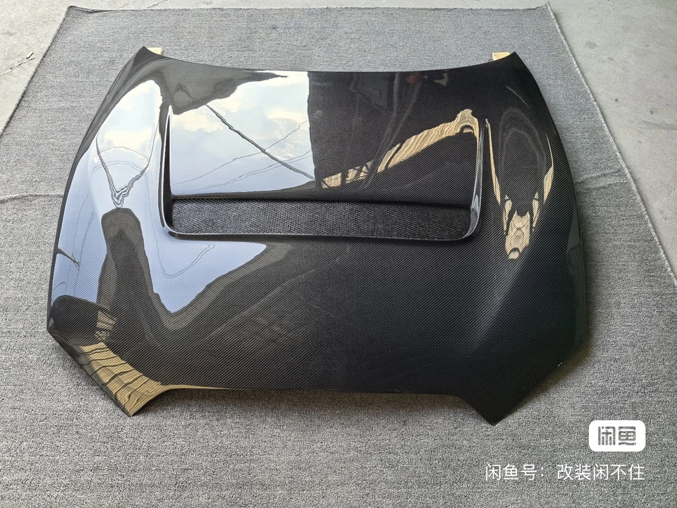 Fits 16-25 Mazda Miata MX5 ND ND2 ND3 GV-Style Bonnet Hood (Carbon Fiber) - Image 3 of 4