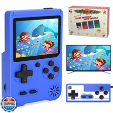 Huunad Handheld FC Game Console, 500 Classic FC Games with 3.0 In