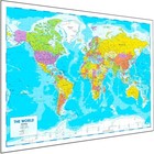 World Map Poster for Wall – 84X60cm 2026 Large Map of World Wall Art Atlas