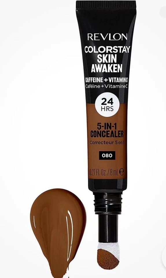 Revlon Colorstay Concealer Skin Awaken 8ml 5in1 080 Coffee Caffeine & Vitamin C - Image 3 of 4