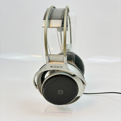 SONY MDR-F1 Open-Air Headphones Silver Working Japan | eBay
