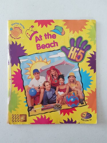 Book Only - Sharing Stories Book & Tape Hi-5 At The Beach 2000 PB Kids Like Us