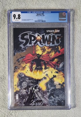 SPAWN #99 -9/00 CGC 9.8 NM/M TODD McFARLANE - GREG CAPULLO- LOW