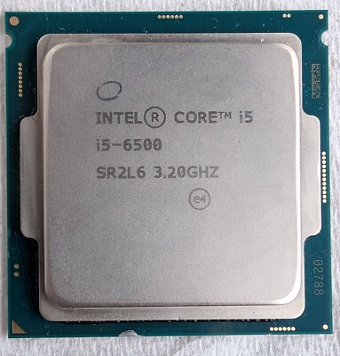 Intel Core i5-6500 4x3,20 Bis Max 3,60 GHz  Sockel 1151 SR2L6 Skylake Prozessor