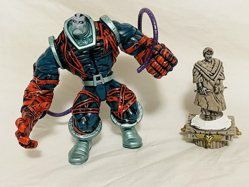 X-MEN ONSLAUGHT APOCALYPSE RISING WITH OZYMANDIAS MARVEL 1997 TOY BIZ COMPLETE - 第 1/7 張圖片