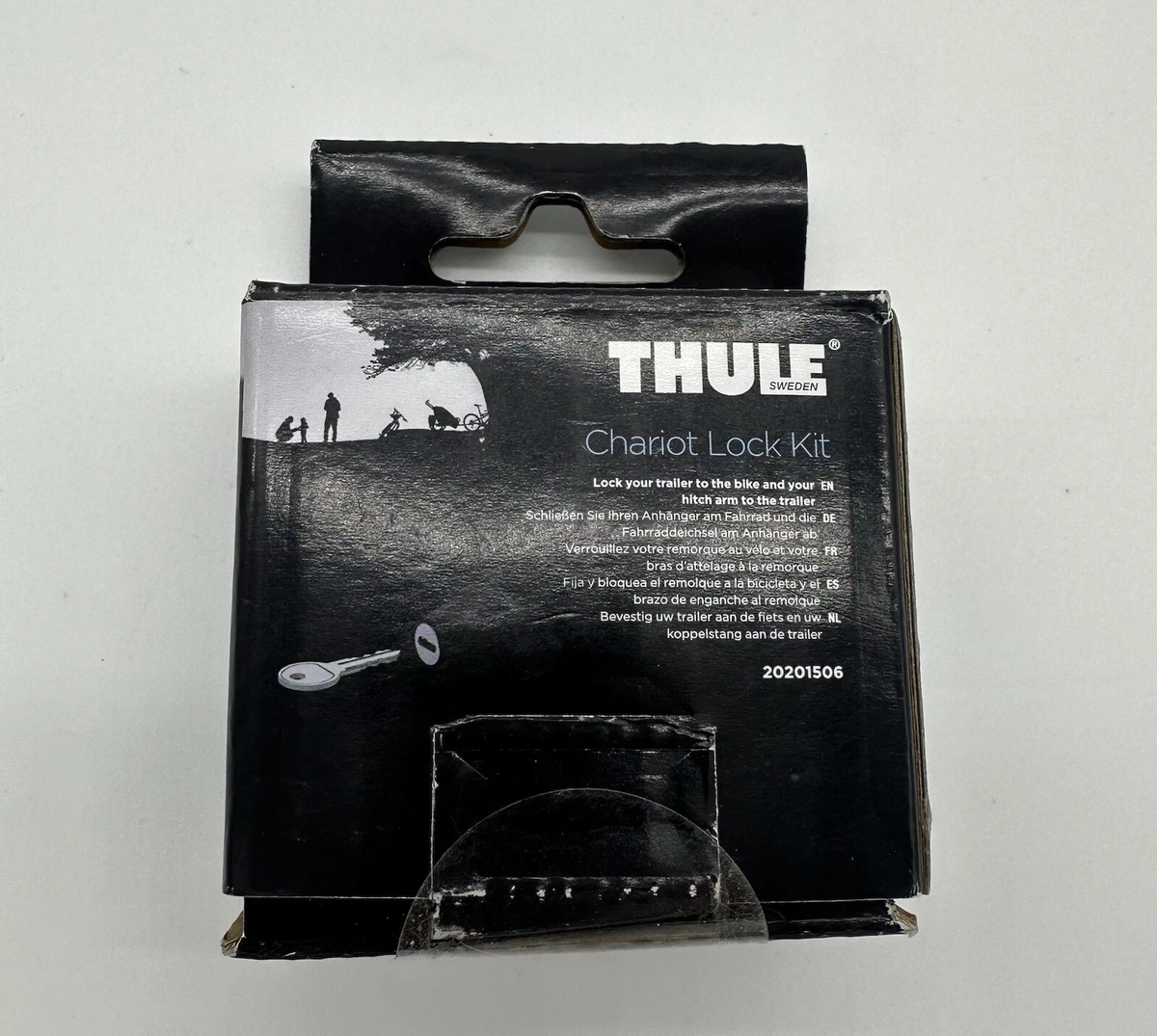 Kit antivol Thule Chariot Lock Kit remorque - Cyclable