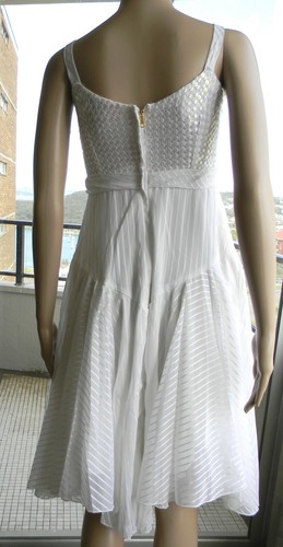 VINTAGE Princess Glamour 1980s Original Showgirl Party Dress - Picture 8 of 10