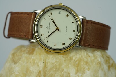 BLANCPAIN VILLERET Automatik in Stahl/Gold Manufactur 34mm Unisex Gewährleistung