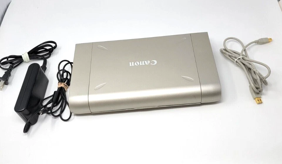 CANON I80 COLOR BUBBLE JET INKJET PRINTER K10233 W/ INK (FOR PARTS ONLY) - Image 2 of 4