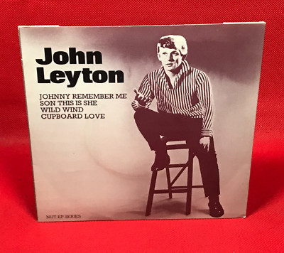 JOHN LEYTON Johnny Remember Me 1977 UK 7'' vinyl EP Son This Is She Wild Wind