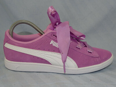  PUMA VIKKY RIBBON SOFTFOAM SNEAKER WILDLEDER ROSA SNEAKER GR 35 36 /N5
