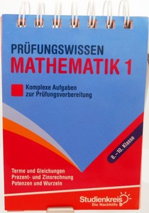 Mathematik Prufungswissen 1 Komplexe Aufgaben 8 10 Klasse Nachhilfe 2 Ebay