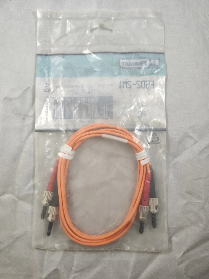 Panduit F6D2-2M1 Optic 62 5/125um Fiber Patch Cords Duplex Ferrule Type Ceramic  - Image 4 of 4