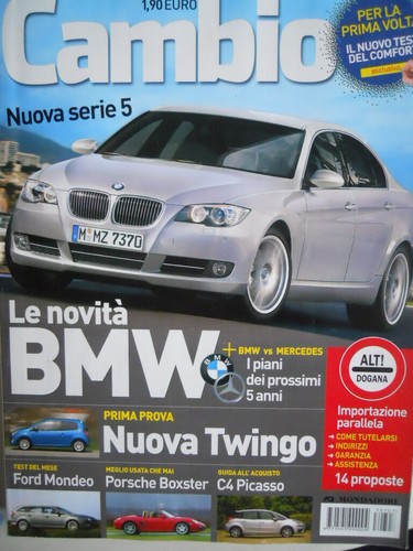 GETRIEBE Nr.7 2007 - Porsche Boxster - C4 Picasso - Neuheit �� BMW [Q199A]