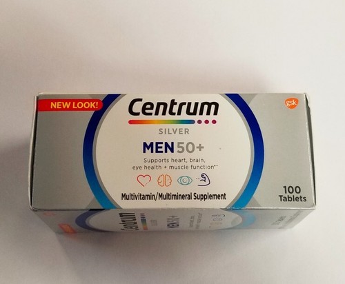 2 Centrum Silver Men's 50+ Multivitamin Super 100 CT (Pack Of 2 ) Fantastic! - Picture 5 of 9