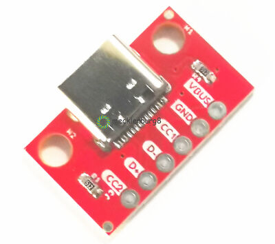 2 PCS TYPE-C Test Board USB 3.1 16P To 2.54 High Current Power Adapter Board