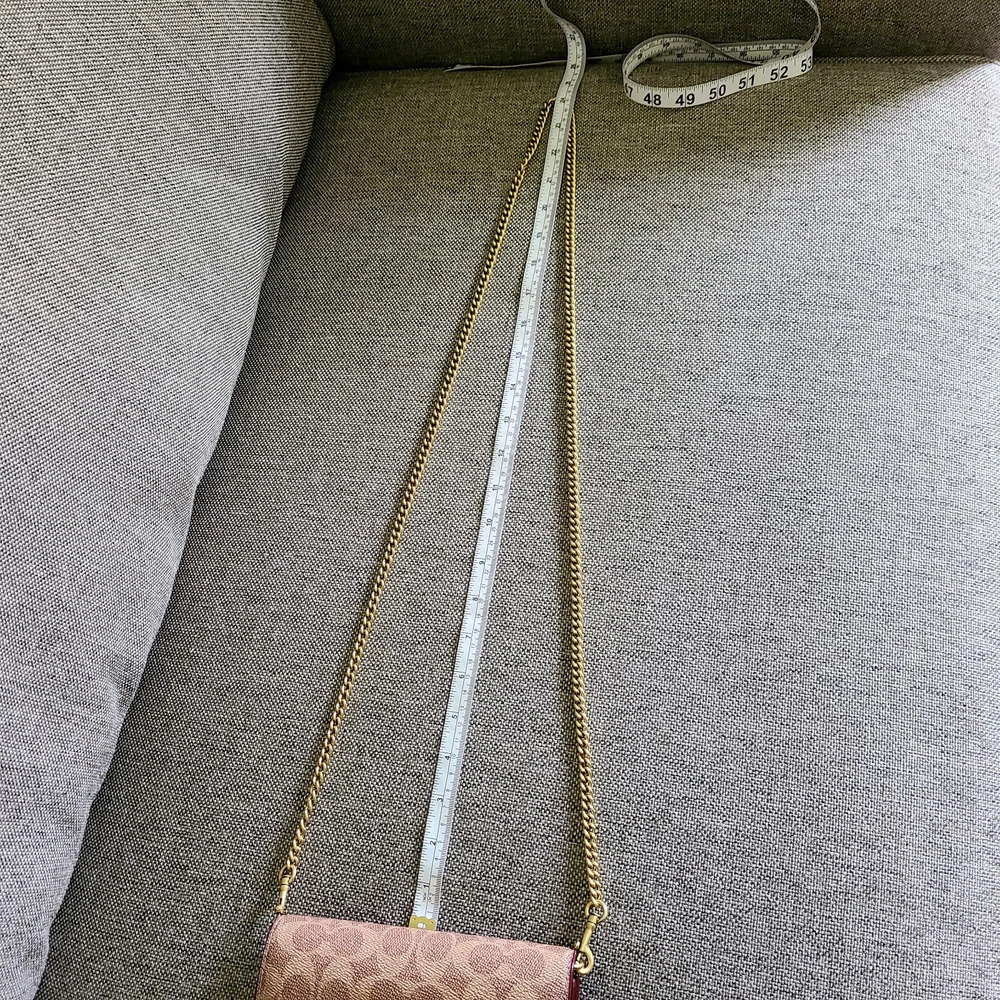 Coach Belt Bag & Crossbody Purse. Colorblock: Signature Canvas w Saddle Leather