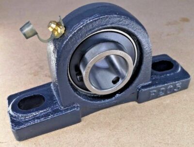UCP204-12 Pillow Block 3/4'' Bore Re-lube HD Type w/Reinforced Housing SOLID BASE