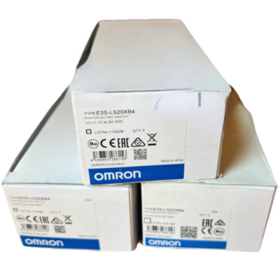 1PC Omron E3S-LS20XB4 12-24VDC Photoelectric Switch E3SLS20XB4 Free shipping