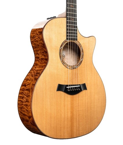 Taylor Used 614Ce V-Class Quilt Maple Back Side Limited Edition
