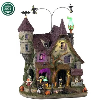 NEW IN BOX - Lemax 2024 Wicked Garden Coven 35017 Animated Lights & Sounds