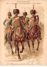 Chromos.AM16569.8x12 cm approx.Ricqles.Uniforms of the French army.1789