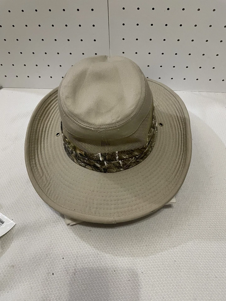 Sombrero Realtree Camuflaje Exterior Pesca Malla Ala Ancha 18.00 Foto 3 de 4