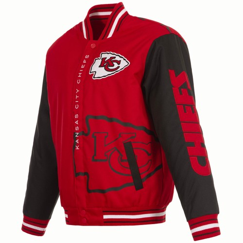 Kansas City Chiefs JH Design Poly-Twill Jacket - Red - Picture 2 of 7