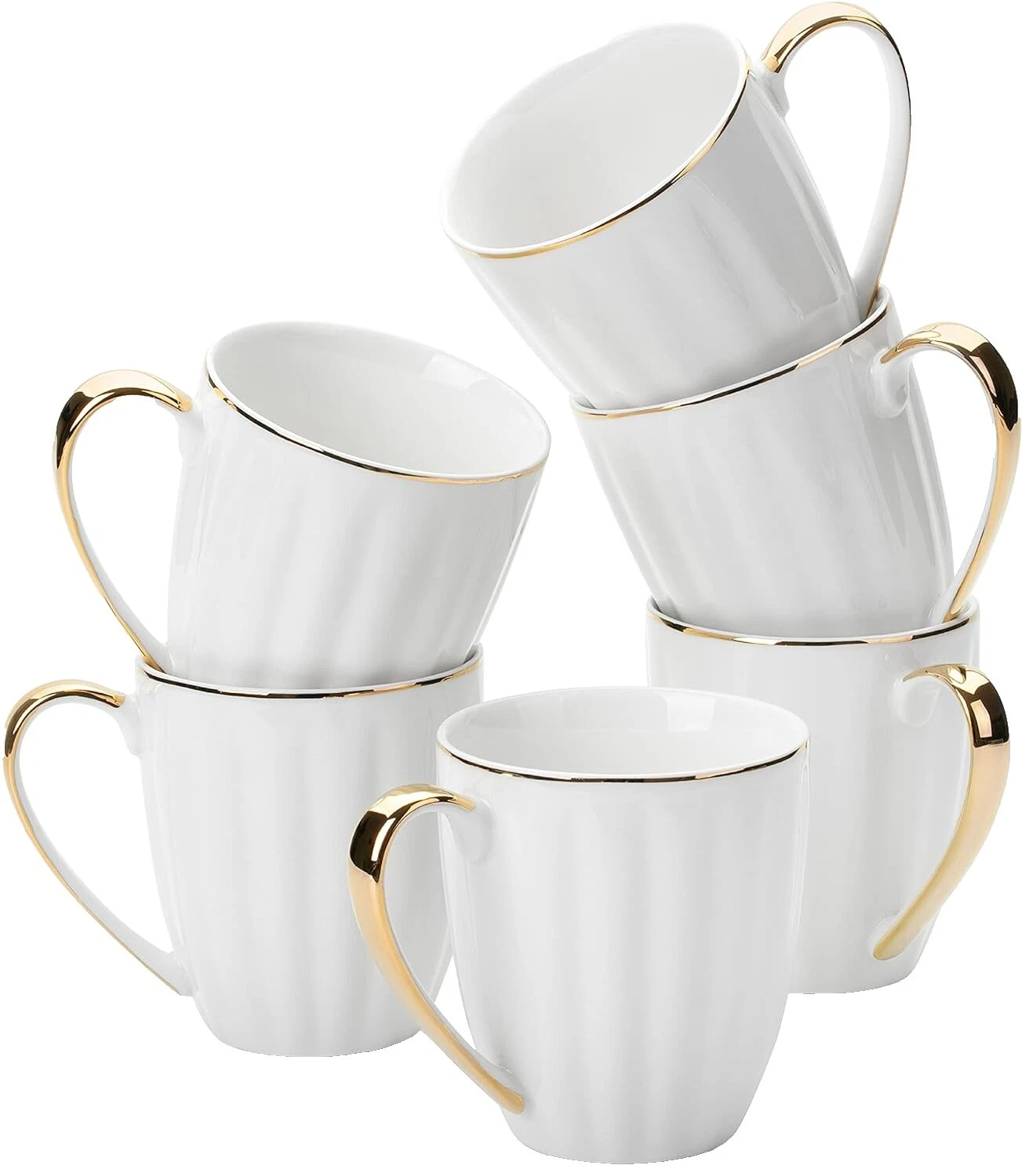 Juego de Porcelana Taza De Café Blanco Tazas